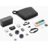 DJI Mic Mini 2 Wireless Microphone, 24 Bit Recording, 400m Wireless Range, Dual Channel Recording, Noise Reduction Technology, Magnetic Clip Design, 2 TX, 1 Standard RX, Charging Case